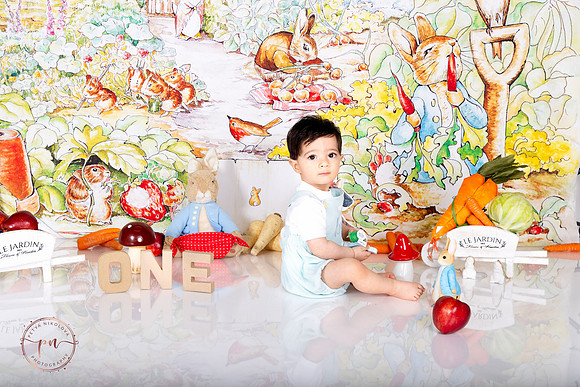peter rabbit cake smash photo session london