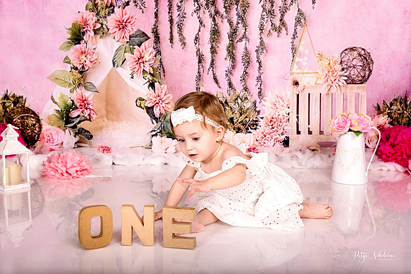 cake smash bohemian theme smash the cake london