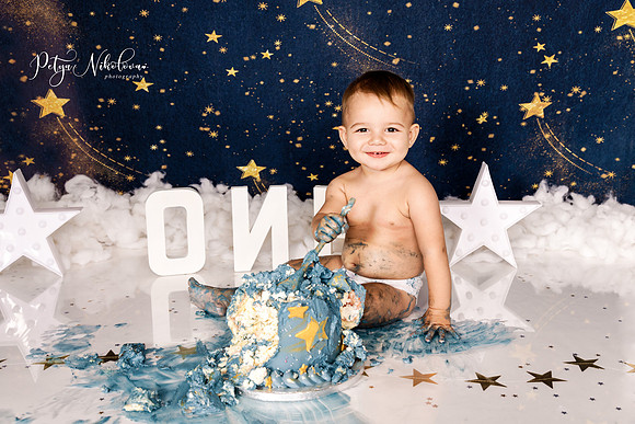 twinkle star cake smash decor essex woodford london photographer