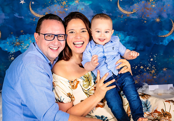 first birthday family photography studio london