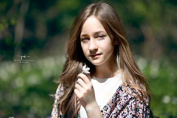 outdoor birthday girl photography london
