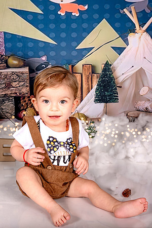 new christmas cake smash photography birthday boy studio images Woodford Green Essex