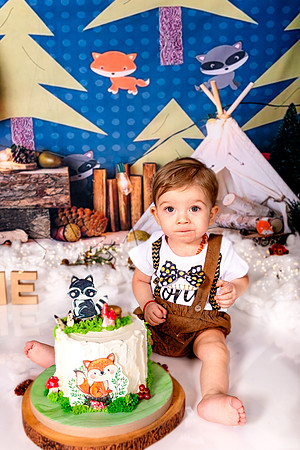 new christmas cake smash photography mini photoshoot london