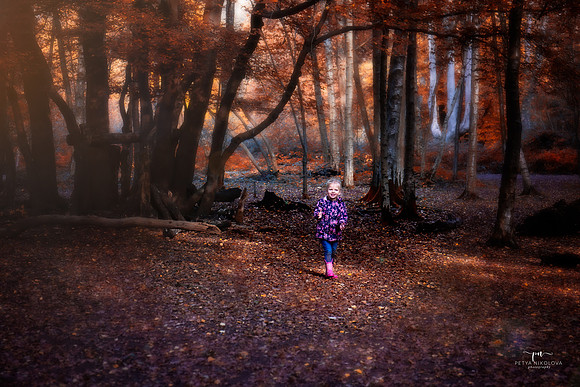 epping forest autumn session loughton kids photographer