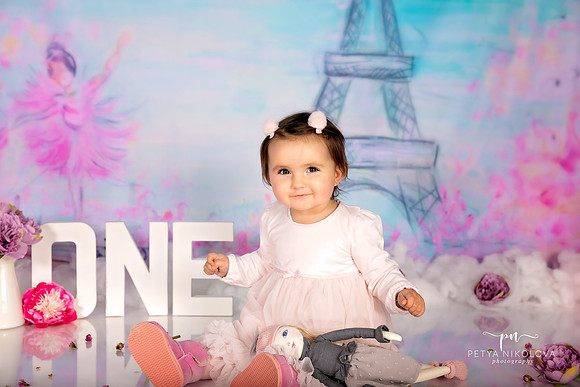 little girl cake smash photography london