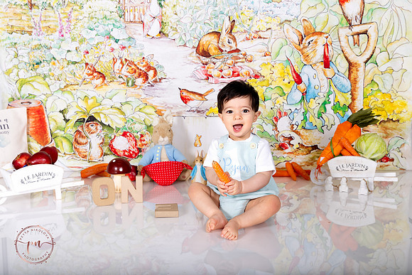 peter rabbit smash the cake photography london
