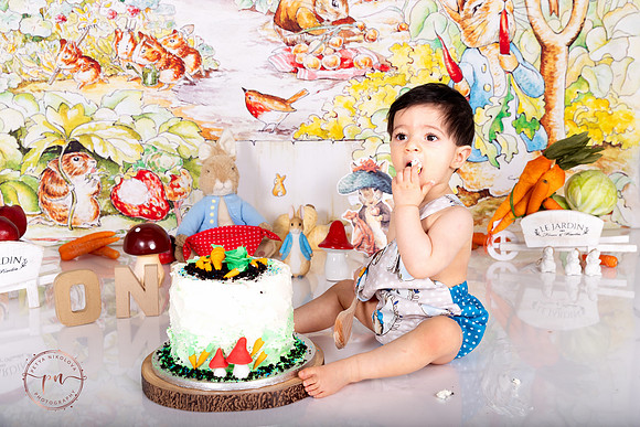 peter rabbit cake smash photographer london essex portraits and memories